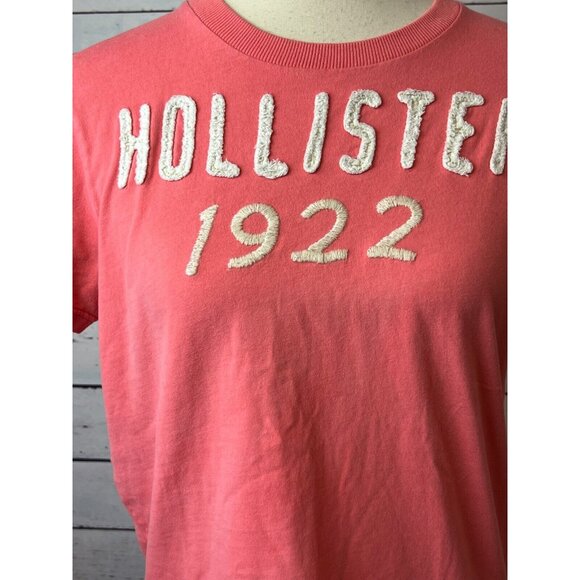 Hollister California Short Sleeve Tee Shirt Y2K T-Shirt Raised lettering Small‎ - Picture 7 of 9